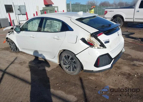 2018 Honda Civic Lx из США, поврежденный, VIN SHHFK7H25JU215443